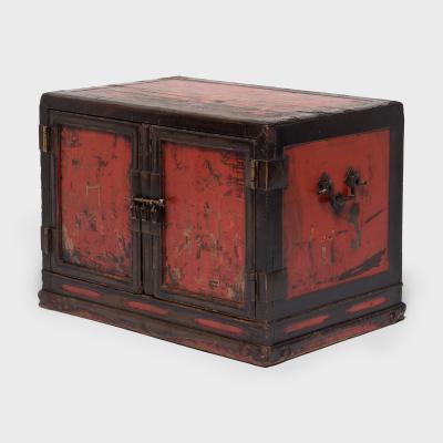 Ming Painted Book Cabinet