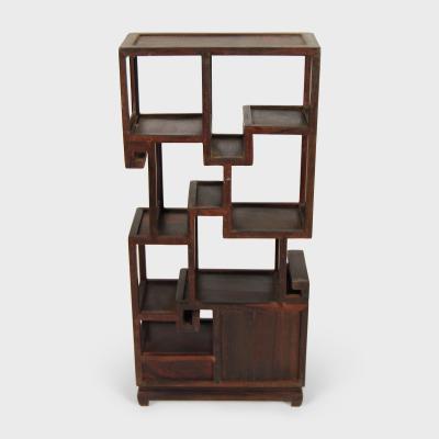 Miniature Huali Etagere Bookcase