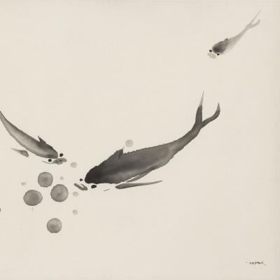 Minol Araki Three Fishes 1978