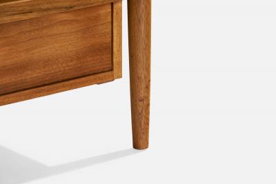Mount Airy Dresser with Walnut and Brass USA 1950s