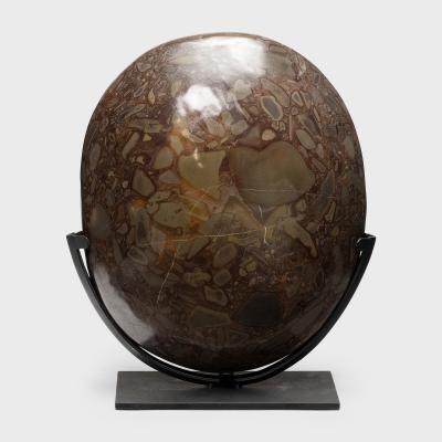 Mounted Meditation Puddingstone