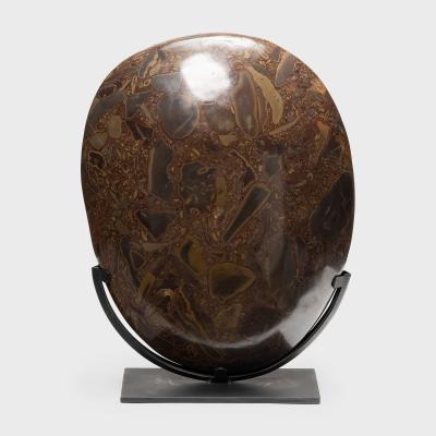 Mounted Meditation Puddingstone