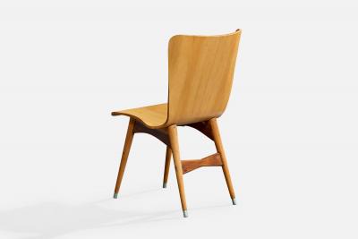 Moveis Cimo Dining Room Chairs with Wood and Metal Brazil 1950s