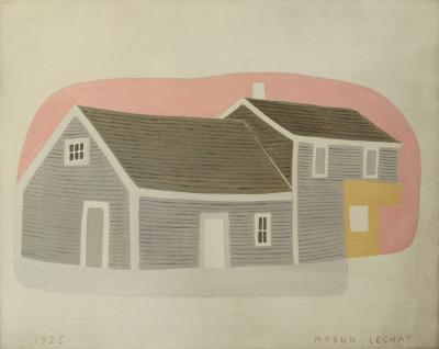 Myron Lechay Massachusetts House and Barn
