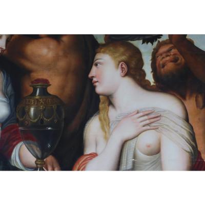 Mythological Scene The Cup Of Ceres Frans Floris De Vriendt 1517 1570 