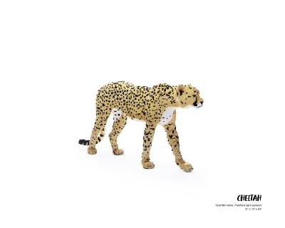 Nathan Sawaya Cheetah Nathan Sawaya