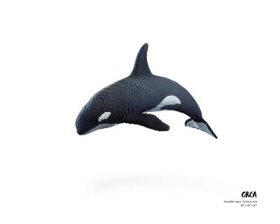 Nathan Sawaya Orca Nathan Sawaya
