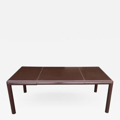 Neils Diffrient Executive Leather Desk and Chair by Neils Diffrient for Knoll