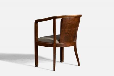 Nordiska Kompaniet Side Chairs with Birch and Fabric Sweden 1919