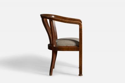 Nordiska Kompaniet Side Chairs with Birch and Fabric Sweden 1919