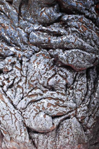 Organic blue side table by Helder 2023 