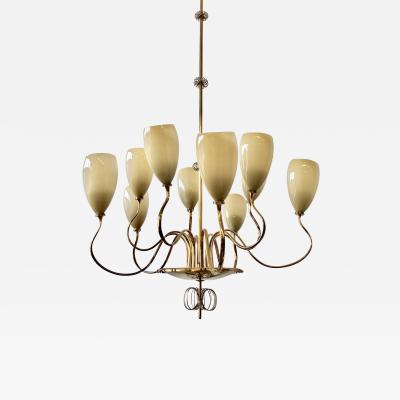 Paavo Tynell Large Chandelier by Paavo Tynell 2 available