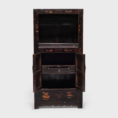 Painted Book Cabinet