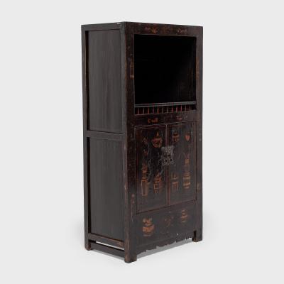 Painted Book Cabinet