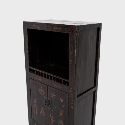 Painted Book Cabinet