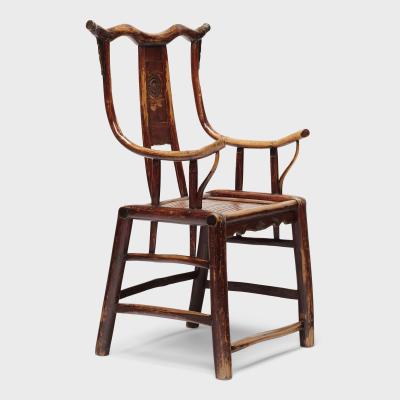 Pair of Bentwood Chrysanthemum Armchairs