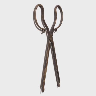 Pair of Brass Brazier Tongs
