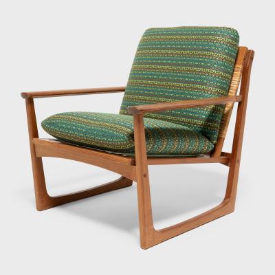 Pair of Danish Modern Cane Back Armchairs by Hans Olsen