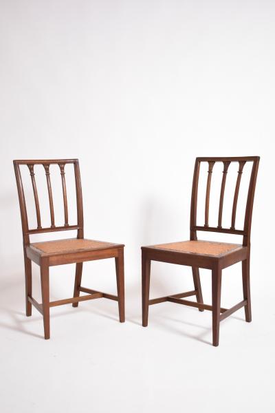 Pair of Dona Maria chairs 19th c 