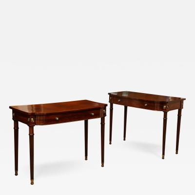 Pair of Neoclassic Console Tables