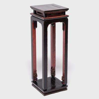 Pair of Ornate Qing Display Stands