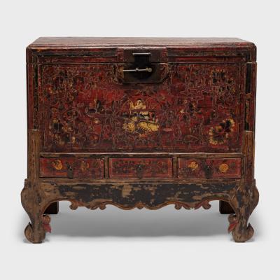 Pair of Oxblood Red Harmony Trunks