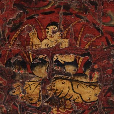 Pair of Oxblood Red Harmony Trunks