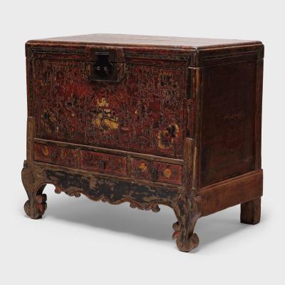 Pair of Oxblood Red Harmony Trunks