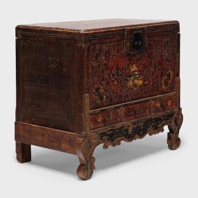 Pair of Oxblood Red Harmony Trunks