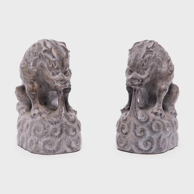 Pair of Petite Mythical Qilin