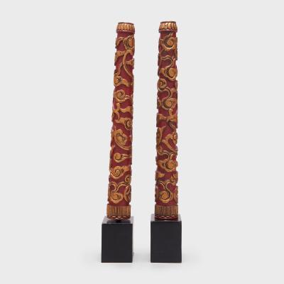 Pair of Prosperity Incense Stands