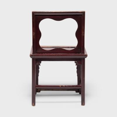 Pair of Quatrefoil Rose Chairs