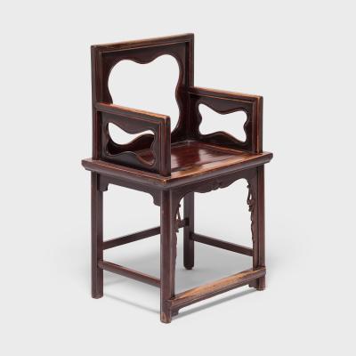 Pair of Quatrefoil Rose Chairs