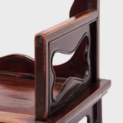 Pair of Quatrefoil Rose Chairs