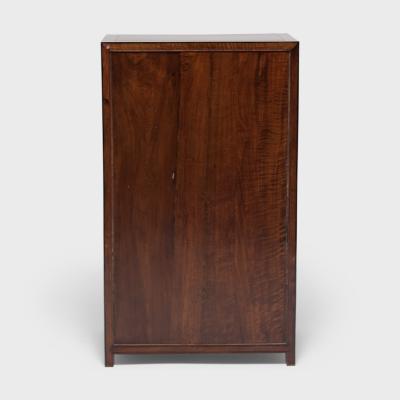 Pair of Red Lacquer Chests with Poetic Pairings