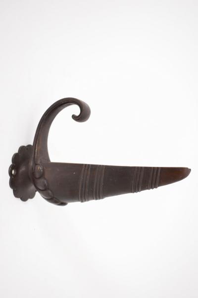 Pair of neoclassical bronze wall sconces 1920s 