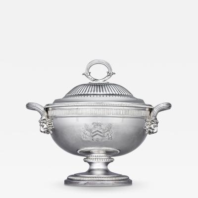 Paul Storr Silver Covered Tureen by Paul Storr