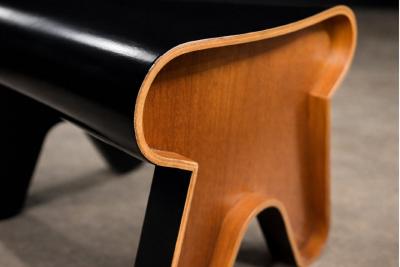 Pedro Useche Brazilian Contemporary Stool in Ebonized Wood by Pedro Useche 2000s Lot 862A