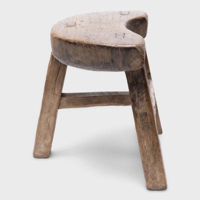 Petite Quarter Moon Stool