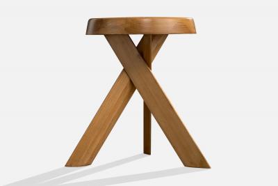 Pierre Chapo Stools in Elm France 1970s