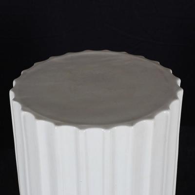 Porcelain Pedestal Column Gustavsberg Sweden Late 19th To Early 20th Century