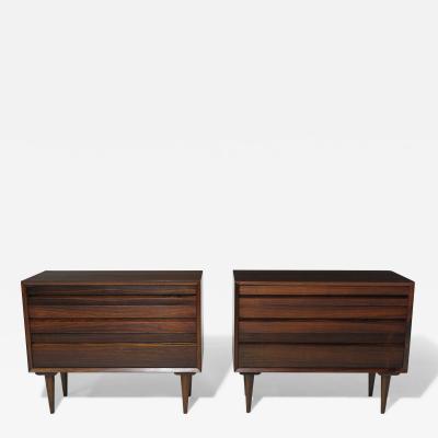 Poul Cadovius Poul Cadovius Rosewood Nightstand Cabinets
