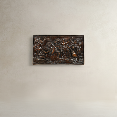 Putti Tormenting a Goat after Francois Duquesnoy 18th century