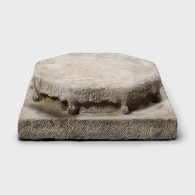 Qing Stone Column Base