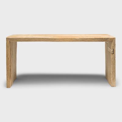 Reclaimed Elm Waterfall Table