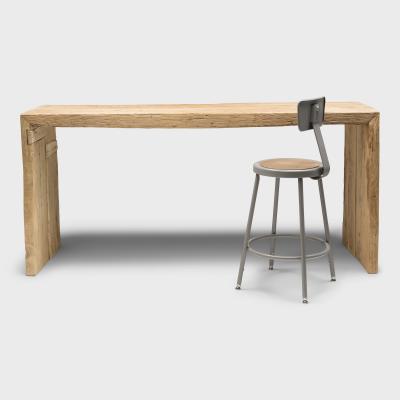 Reclaimed Elm Waterfall Table