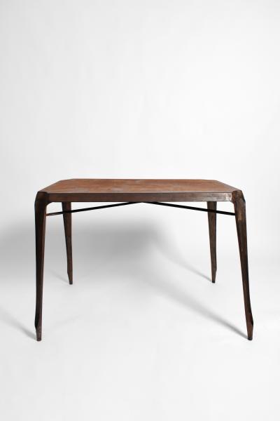 Rectangular table in iron 1960s 