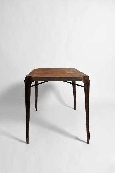 Rectangular table in iron 1960s 