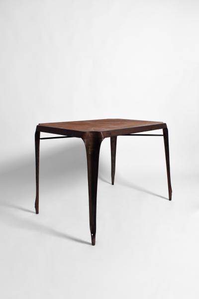 Rectangular table in iron 1960s 