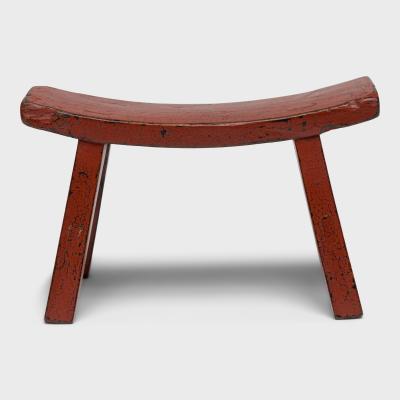 Red Crackle Headrest